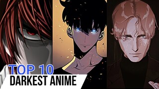 Top 10 Dark Anime One Of The Best Watch _ In Hindi _ AnimeSee
