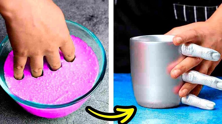 Holding hands is a cup! Let me see who's ecstatic again | Hardcore cement crafting tips