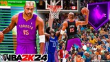 6'6 VINCE CARTER BUILD HAS 99 DUNK, 85 3PT, 88 STEAL, AND 15 PLAYMAKING BADGES - 2K24 ARCADE EDITION