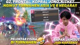 GZ, FRONTAL, KOPRAL JONO, KITKET NGIKUT TURNAMEN ASIA Vs 6 NEGARA!! BAPAK JAMSUT JADI KAPTEN? - DAY1