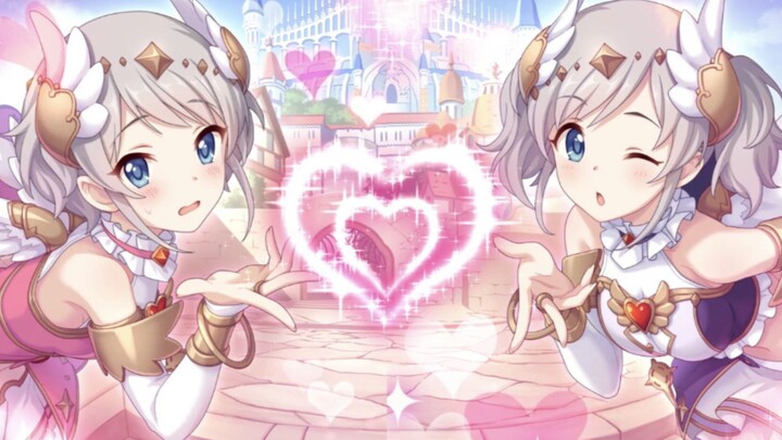 [Princess Link] AWSL Saya ingin keduanya! ! "Na Na Please!" Happy Transformed Twin Angel ED