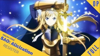 刀剑神域 第三季 Alicization OP 2 英文翻唱『Resister』 【Kelly Mahoney】- Studio Yuraki