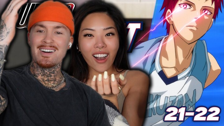 AKASHI IN THE ZONE!!! | Kuroko No Basket Season 3 Episode 21-22 Reaction