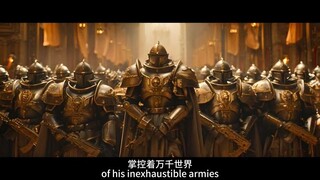 大场面高品质 AI短片《战锤40K：人类帝国》