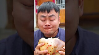 mukbang | belly chicken | How to cook Belly Chicken? | fatsongsong and thinermao