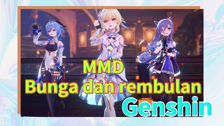 MMD Bunga dan rembulan