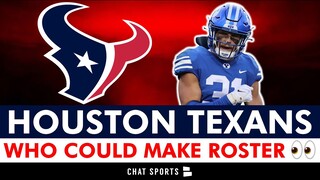 Houston Texans Who Could SHOCK Everyone By Making The Roster Ft. Max Tooley & Pheldarius Payne