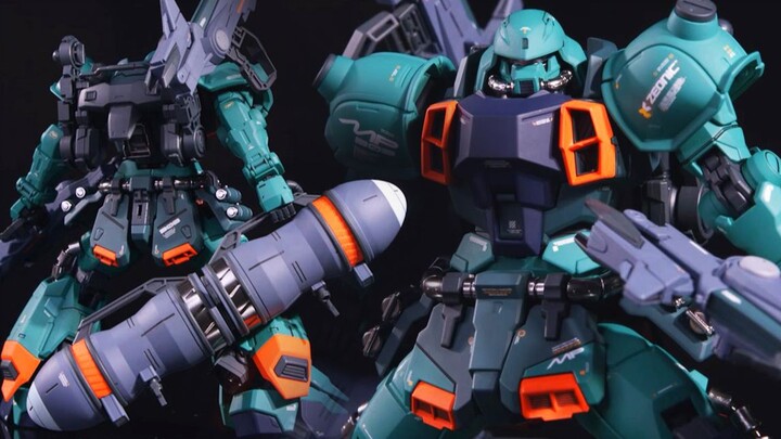 Analysis of the MG Zaku Warrior transformation example that can be easily transformed to a new look 