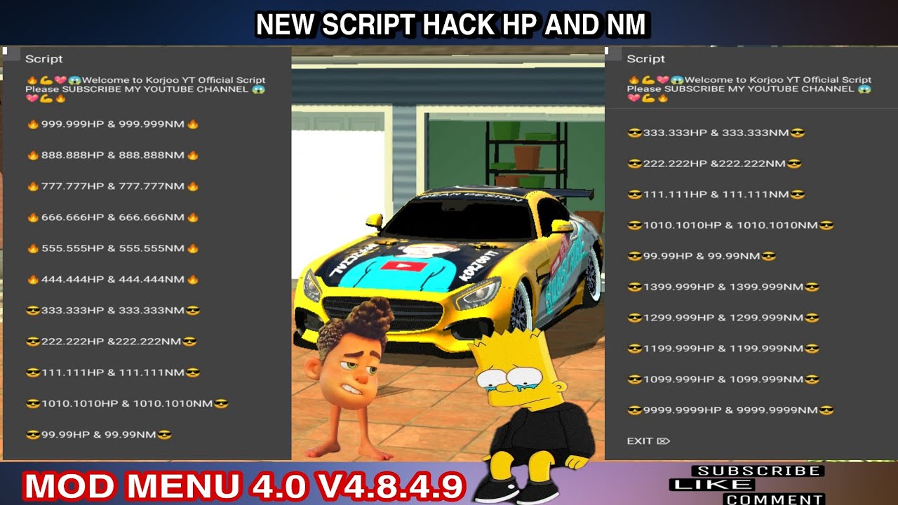 New ScriptHack, Hp And Nm