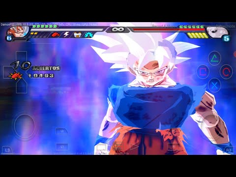 dragon ball z Budokai Tenkaichi 3 mod no emulador AetherSX2