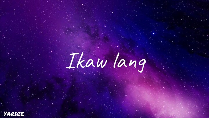 Nobita || Ikaw lang (lyrics)