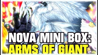 NOVA MINI BOX COM COM RANK 4 INSANO, HARPIA E NOVO ARQUÉTIPO! ARMS OF GIANT // YU-Gi-Oh! Duel Links