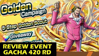 Event Golden Campaign Dan Test Gacha 420RD | One Piece Bounty Rush