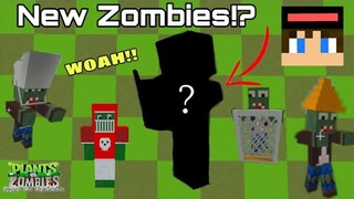 MCBE PvZ Addon New Zombies