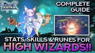 HIGH WIZARD GUIDE: Stat, Skill, and Rune Build | Ragnarok Mobile Eternal Love