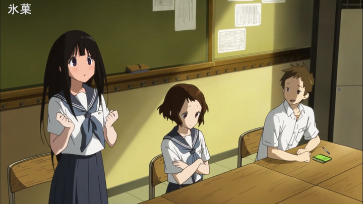 【Hyouka】Chitanda is super cute in this episode