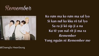 [Phiên âm tiếng Việt] Remember - WINNER