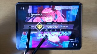 [Phigros] [世界首次!!] Spasmodic (IN Lv.15) 触控笔(Stylus Pen) Rank φ All Perfect