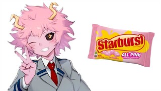 My hero academia characters and their favorite candy