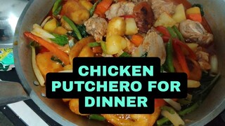 CHICKEN PUTCHERO FOR DINNER @Brenda Mage  @Inday Katok @Bakang Vlog @BAGYONG OYONG