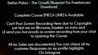 Stefan Palios Course The Growth Blueprint For Freelancers Download