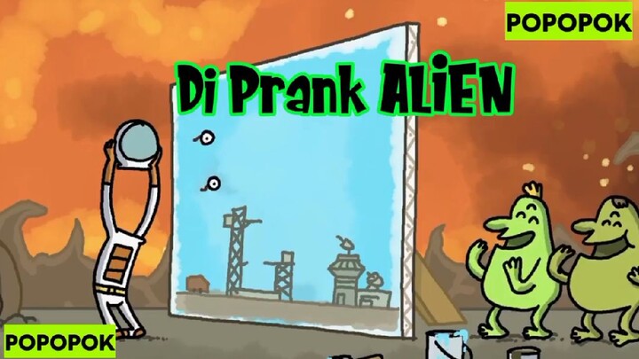 Di Prank Alien || Animasi Lucu PopoPok