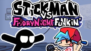 【FNF】这个mod笑死我了，Vs Stickman