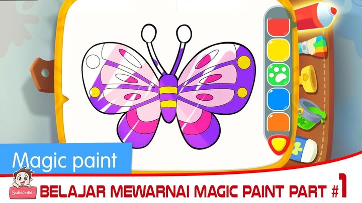 Mari Menggambar dan Mewarnai Bersama dengan Mudah | Menggambar, Mewarnai - Magic Paint #2