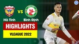 Highlights Hà Tĩnh vs Bình Định | PSG VN thể hiện sức mạnh vượt trội - trò cưng HLV Park tỏa sáng