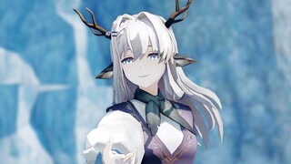 [Arknights MMD] Tidak peduli musim dingin seperti apa, musim semi akan selalu datang [Alina][スノーマン]