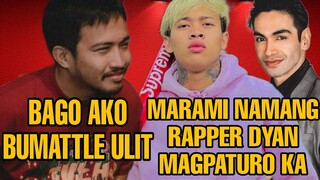 AKT KINUMPIRMA NA BABATTLE ULIT SYA | AWITGAMER SINITA SI CARLOS AGASI DAHIL BINABABOY ANG RAP SCENE