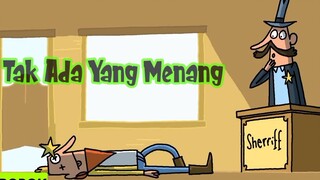 Duel Sengit Tak Ada Yang Menang || Animasi Lucu Popopok