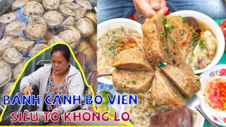 Ná thở với tô bánh canh BÒ VIÊN SIZE KHỦNG LONG cắn phát là mê hơn 30 năm ở SG | Địa điểm ăn uống