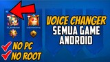 Voice Changer Android || Cara Cara Mengubah Suara Saat On Mic