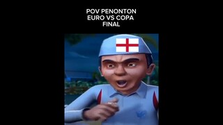POV PENONTON COPA VS EURO 2024 SEBELUM TANDING FINAL #euro