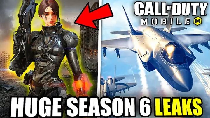 *NEW* Season 6 Leaks! Legendary Skins + Anime Collab, Jackal Jet + 2 Guns & Legendary Alias!