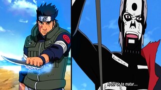 ASUMA SARUTOBI VS HIDAN - HIDAN USA RITUAL CONTRA ASUMA