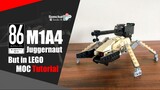 LEGO 86 EIGHTY SIX M1A4 Juggernaut MOC Tutorial | Somchai Ud