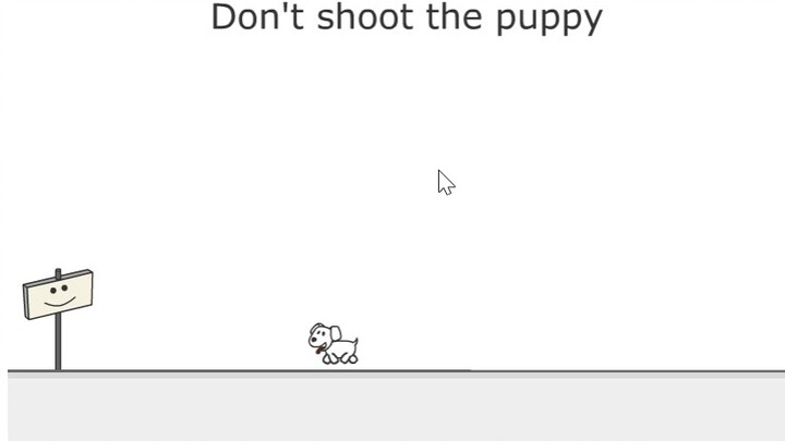 Game|Shooting Mini Game: A Dog Who Has Given Up Internet Addiction