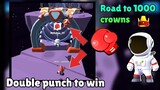 Double Punch to Win. Road to 1000 crowns in Stumble Guys 👑