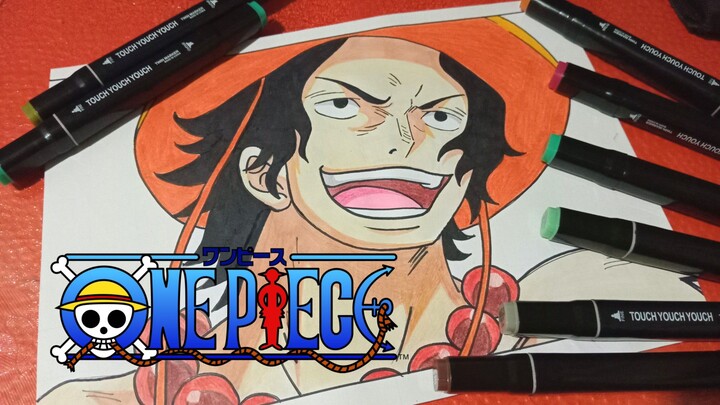 Drawing Gol D Ace | One Piece