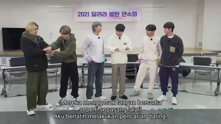 [INDO SUB] RUN BTS 2021! EP. 133 - Spesial Lokakarya (1)