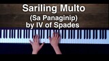 Sariling Multo (Sa Panaginip) by IV of Spades piano cover with sheet music