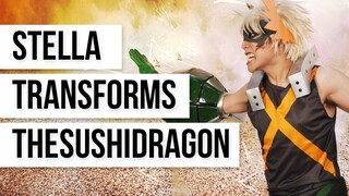 My Hero Academia Cosplay by TheSushiDragon as Bakugo Highlights - Stella Transforms