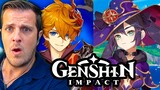 Genshin Impact Hydro Characters Lore Reaction