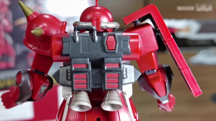 【ROBOT Soul Zaku 2 True Red Lightning⚡️Unboxing and Sharing】～↖(^ω^)↗Opening a Zaku～