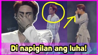 SB19 Stell, UMIYAK sa gitna ng concert! Naging emosyonal sa kanta nilang Liham!