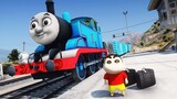 Shinchan & Thomas The Train in GTA 5