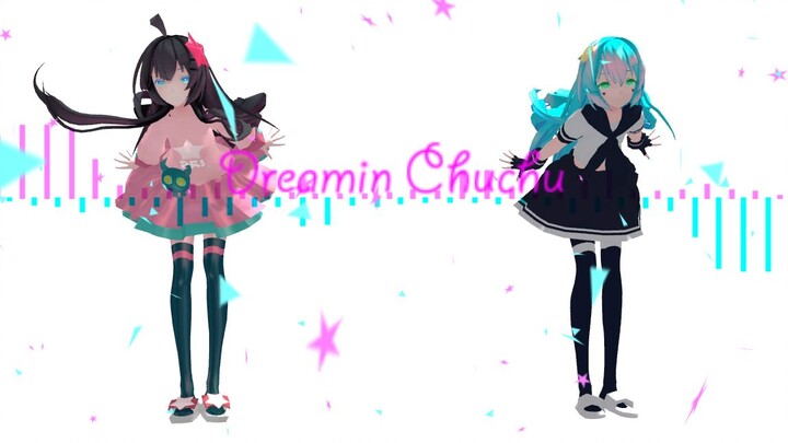 【Thế giới lõm-lồi MMD】☆Đắm chìm trong đó☆//Dreamin ChuChu