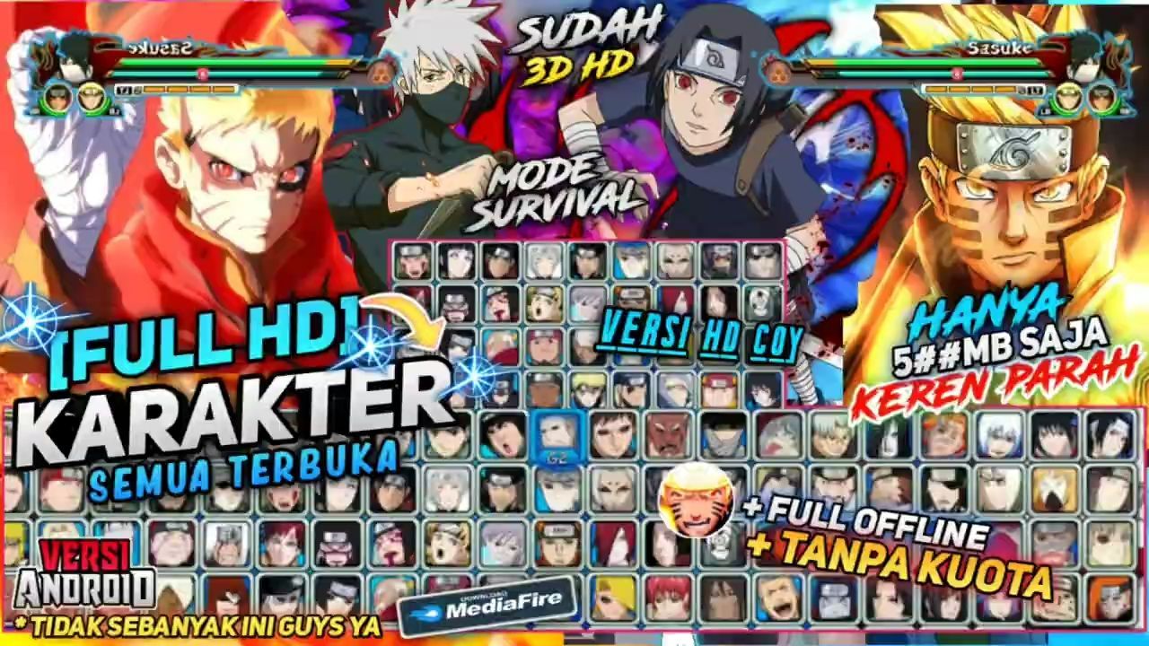 NARUTO SHIPPUDEN ULTIMATE NINJA BLAZING MUGEN 